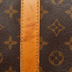 Louis Vuitton Monogram Canvas Keepall Bandoulière 60 Bag