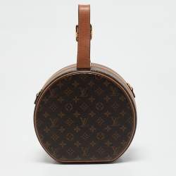 Pre Owned Louis Vuitton Monogram Canvas Petite Boite Chapeau Bag