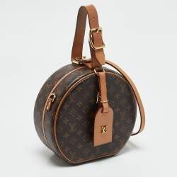 Pre Owned Louis Vuitton Monogram Canvas Petite Boite Chapeau Bag