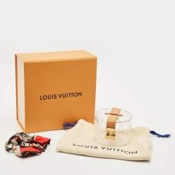 Pre Owned Louis Vuitton Clear Monogram Plexiglass Box Scott