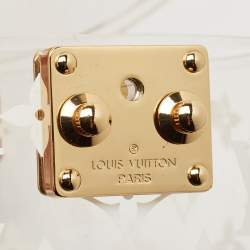 Pre Owned Louis Vuitton Clear Monogram Plexiglass Box Scott