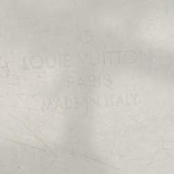Pre Owned Louis Vuitton Clear Monogram Plexiglass Box Scott