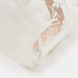 Pre Owned Louis Vuitton Clear Monogram Plexiglass Box Scott