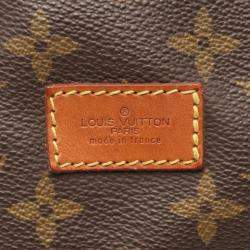 Louis Vuitton Brown Monogram Canvas Saumur 35 Shoulder Bag