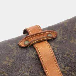 Louis Vuitton Brown Monogram Canvas Saumur 35 Shoulder Bag