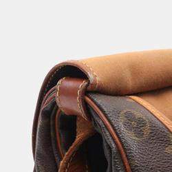 Louis Vuitton Brown Monogram Canvas Saumur 35 Shoulder Bag