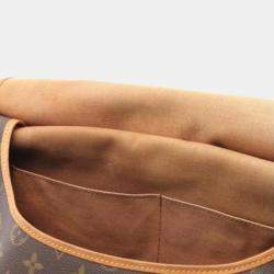 Louis Vuitton Brown Monogram Canvas Saumur 35 Shoulder Bag