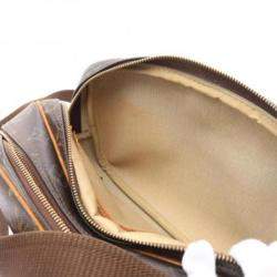 Pre Owned Louis Vuitton Brown Monogram Canvas Reporter PM Shoulder Bag