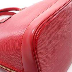 Louis Vuitton Red Epi Leather Alma Handbag