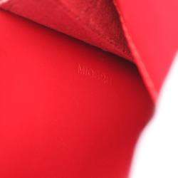 Louis Vuitton Red Epi Leather Pont Neuf Handbag