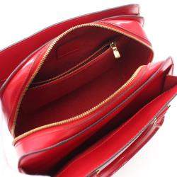 Louis Vuitton Red Epi Leather Pont Neuf Handbag