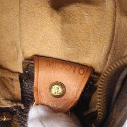 Pre Owned Louis Vuitton Looping Gm Shoulder Bag Monogram Leather Brown