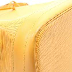 Louis Vuitton Yellow Epi Leather Noe Drawstring Shoulder Bag