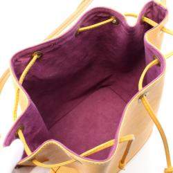 Louis Vuitton Yellow Epi Leather Noe Drawstring Shoulder Bag