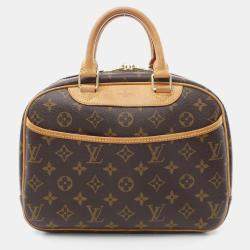 Louis Vuitton Brown Monogram Canvas Trouville Handbag