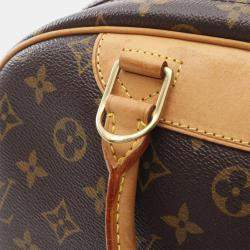 Louis Vuitton Brown Monogram Canvas Trouville Handbag