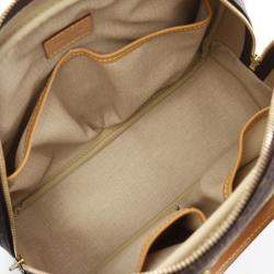 Louis Vuitton Brown Monogram Canvas Trouville Handbag