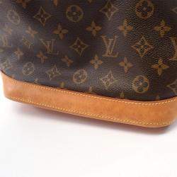 Louis Vuitton Lockit Hand Bag Monogram Leather Brown