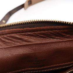 Pre Owned Louis Vuitton Nile Shoulder Bag Monogram Canvas Leather