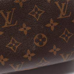 Pre Owned Louis Vuitton Nile Shoulder Bag Monogram Canvas Leather