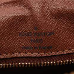 Pre Owned Louis Vuitton Nile Shoulder Bag Monogram Canvas Leather
