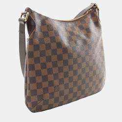 Pre Owned Louis Vuitton Brown Damier Ebene Bloomsbury PM Shoulder Bag