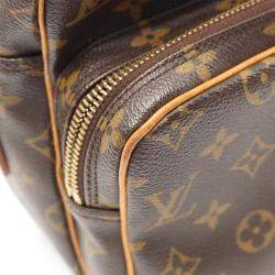 Pre Owned Louis Vuitton Brown Monogram Canvas Nile Shoulder Bag