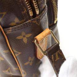 Pre Owned Louis Vuitton Brown Monogram Canvas Nile Shoulder Bag