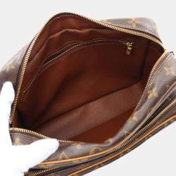 Pre Owned Louis Vuitton Brown Monogram Canvas Nile Shoulder Bag