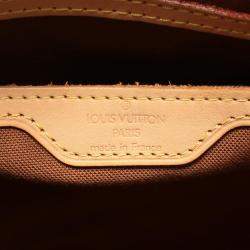 Pre Owned Louis Vuitton Brown Monogram Canvas Cabas Piano Tote Bag