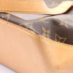 Pre Owned Louis Vuitton Brown Monogram Canvas Cabas Piano Tote Bag