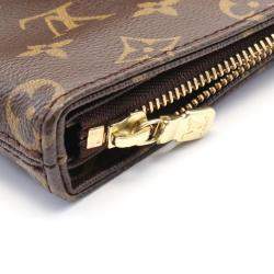 Pre Owned Louis Vuitton Brown Monogram Canvas Cabas Piano Tote Bag