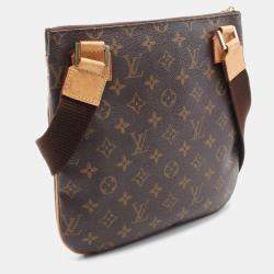 Louis Vuitton Brown Monogram Canvas Pochette Bosphore Crossbody Bag