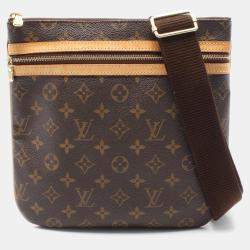 Louis Vuitton Brown Monogram Canvas Pochette Bosphore Crossbody Bag