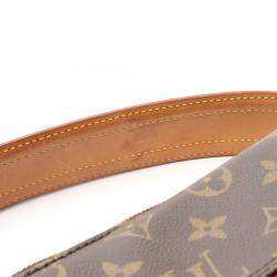 Pre Owned Louis Vuitton Brown Monogram Canvas Vivacite GM Shoulder Bag