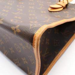 Louis Vuitton Brown Monogram Canvas Popincourt Haut Tote Bag