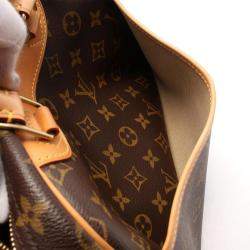 Pre Owned Louis Vuitton Brown Monogram Canvas Trouville Handbag