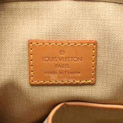 Pre Owned Louis Vuitton Brown Monogram Canvas Trouville Handbag
