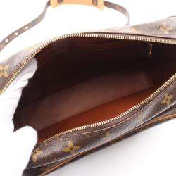 Louis Vuitton Brown Monogram Canvas Nile Shoulder Bag
