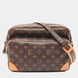 Louis Vuitton Brown Monogram Canvas Nile Shoulder Bag