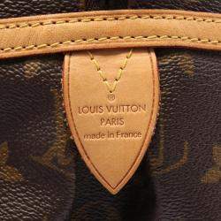 Pre Owned Louis Vuitton Brown Monogram Canvas Montorgueil GM Shoulder Bag