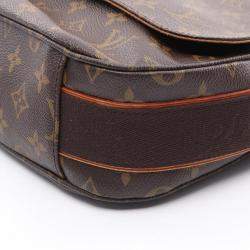 Pre Owned Louis Vuitton Monogram Messenger Beaubourg MM Shoulder Bag