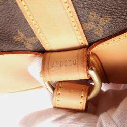 Pre Owned Louis Vuitton Brown Monogram Leather Randonnee PM Shoulder Bag