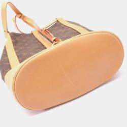 Pre Owned Louis Vuitton Brown Monogram Leather Randonnee PM Shoulder Bag