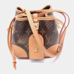 Louis Vuitton Brown Monogram Leather Noe Purse Shoulder Bag