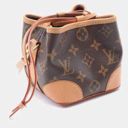 Louis Vuitton Brown Monogram Leather Noe Purse Shoulder Bag