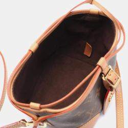 Louis Vuitton Brown Monogram Leather Noe Purse Shoulder Bag