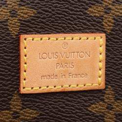 Louis Vuitton Brown Monogram Leather Saumur 30 Shoulder Bag