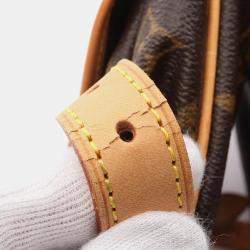Louis Vuitton Brown Monogram Leather Saumur 30 Shoulder Bag