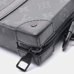 Louis Vuitton Monogram Eclipse Soft Trunk Wallet Shoulder Bag